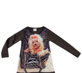 Vestido M/Longa Playground (ref: 7325)