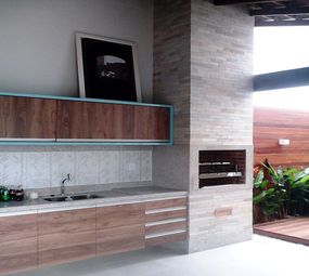 churrasqueira e lazer