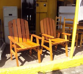 Cadeira de Madeira pra Jardim