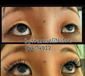 Alongamento de Cílios by Francieli Nobre