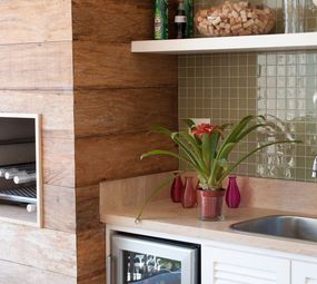 churrasqueira revestida