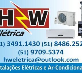HW Instaladora Elétrica, Comercial e Residencial e Rede Elétrica logo