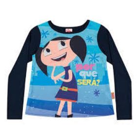 Blusa M/longa Show da Luna (ref: 8137)