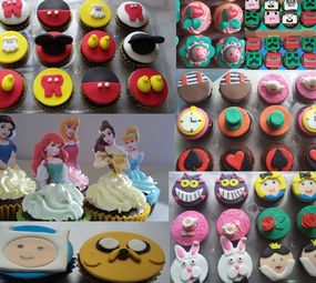 Cupcakes decorados