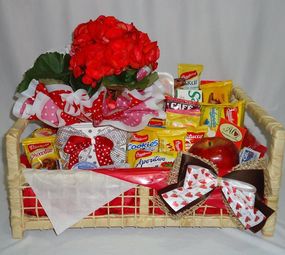 Arte Flor Cestas - Cesta de café da manhã em Joinville