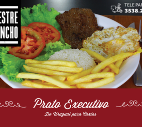 Prato Executivo de gado