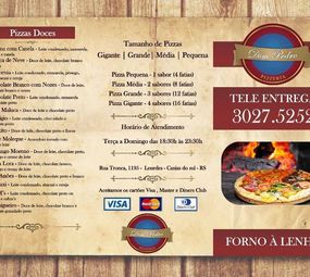 Pizzaria Dom Pedro Pizzeria - Tele entrega Caxias do Sul