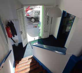 Acesso ao segundo andar Unidade Menino Deus