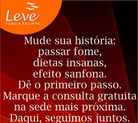 Leve Flavia Felippe - Educação Alimentar